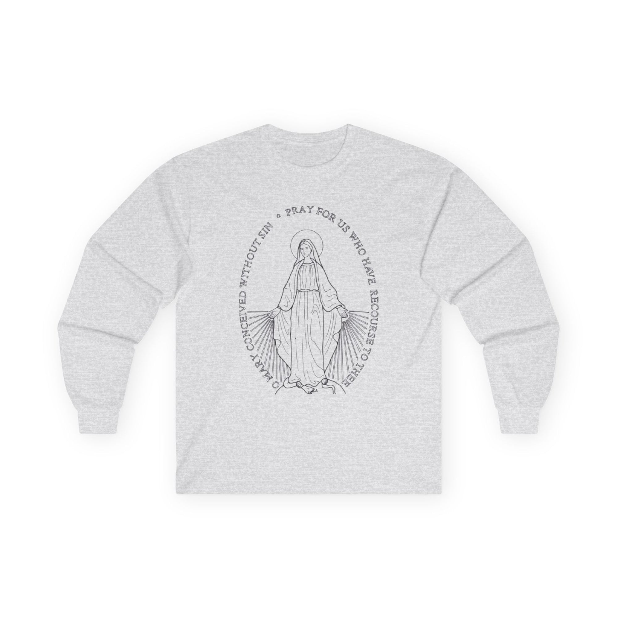 Miraculous Medal - Long Sleeve Tee