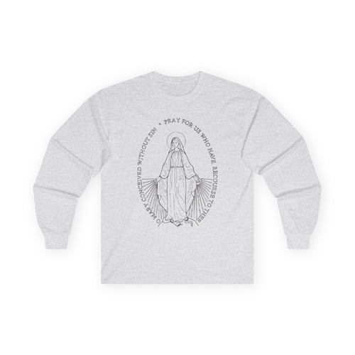 Miraculous Medal - Long Sleeve Tee