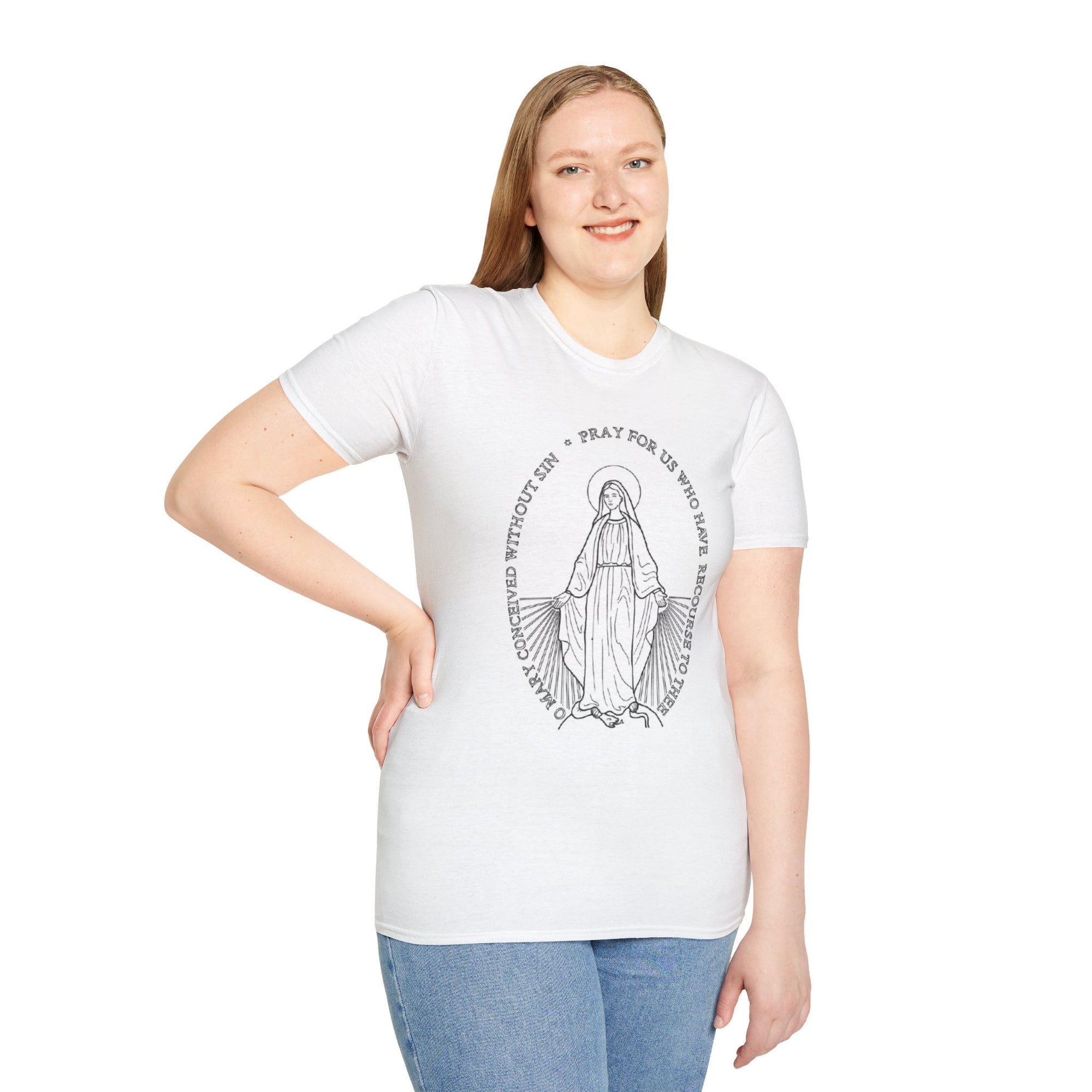 Miraculous Medal, Unisex T-Shirt
