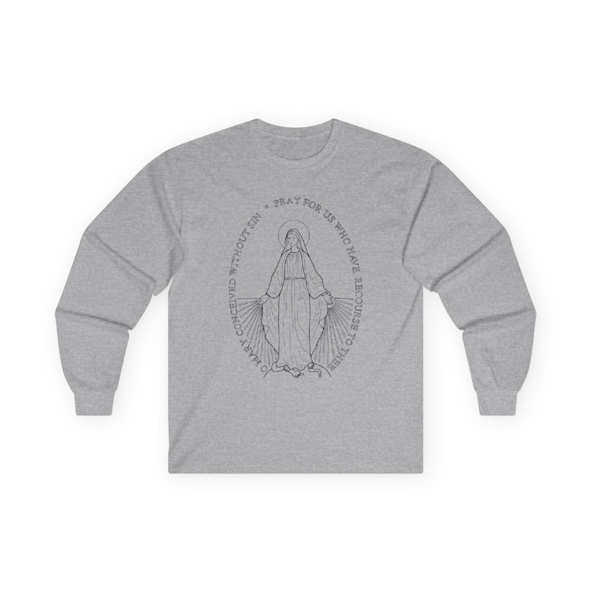 Miraculous Medal - Long Sleeve Tee