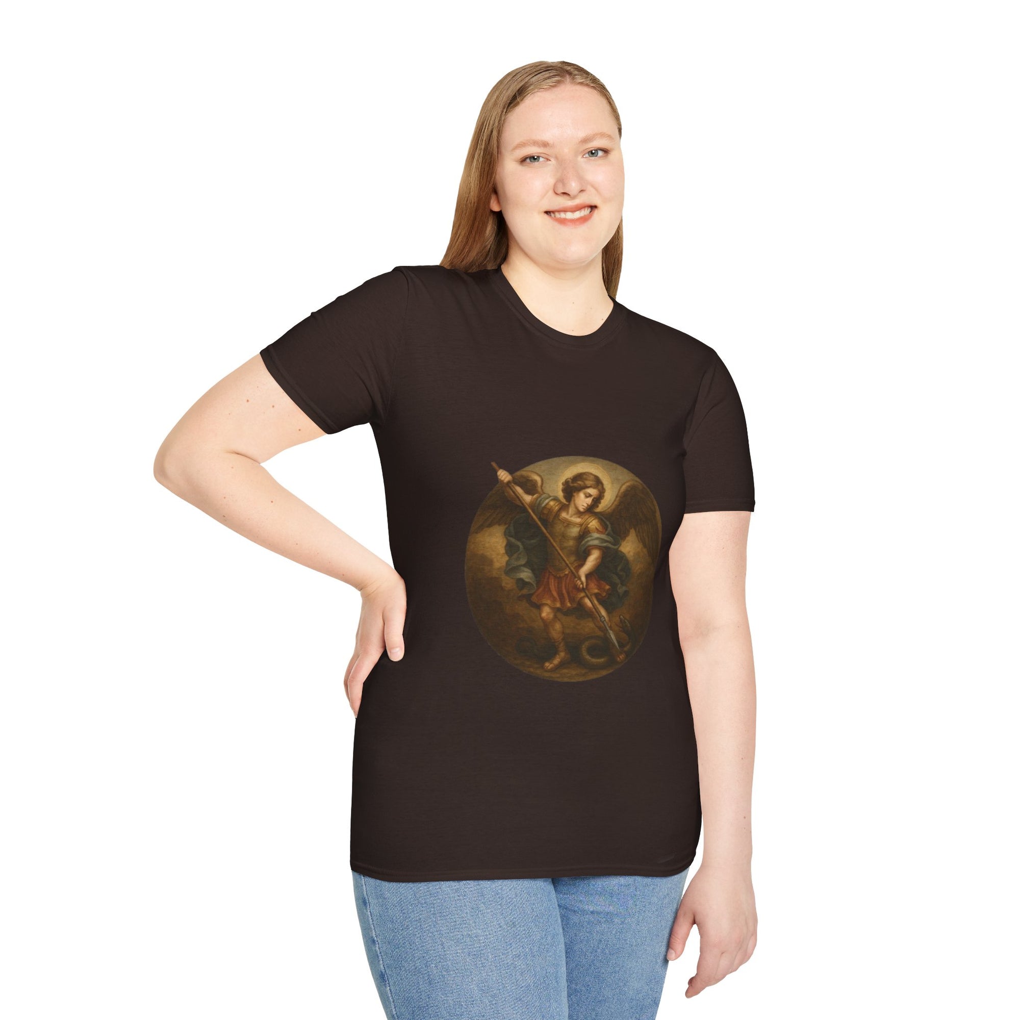 Archangel Michael, Unisex Softstyle T-Shirt