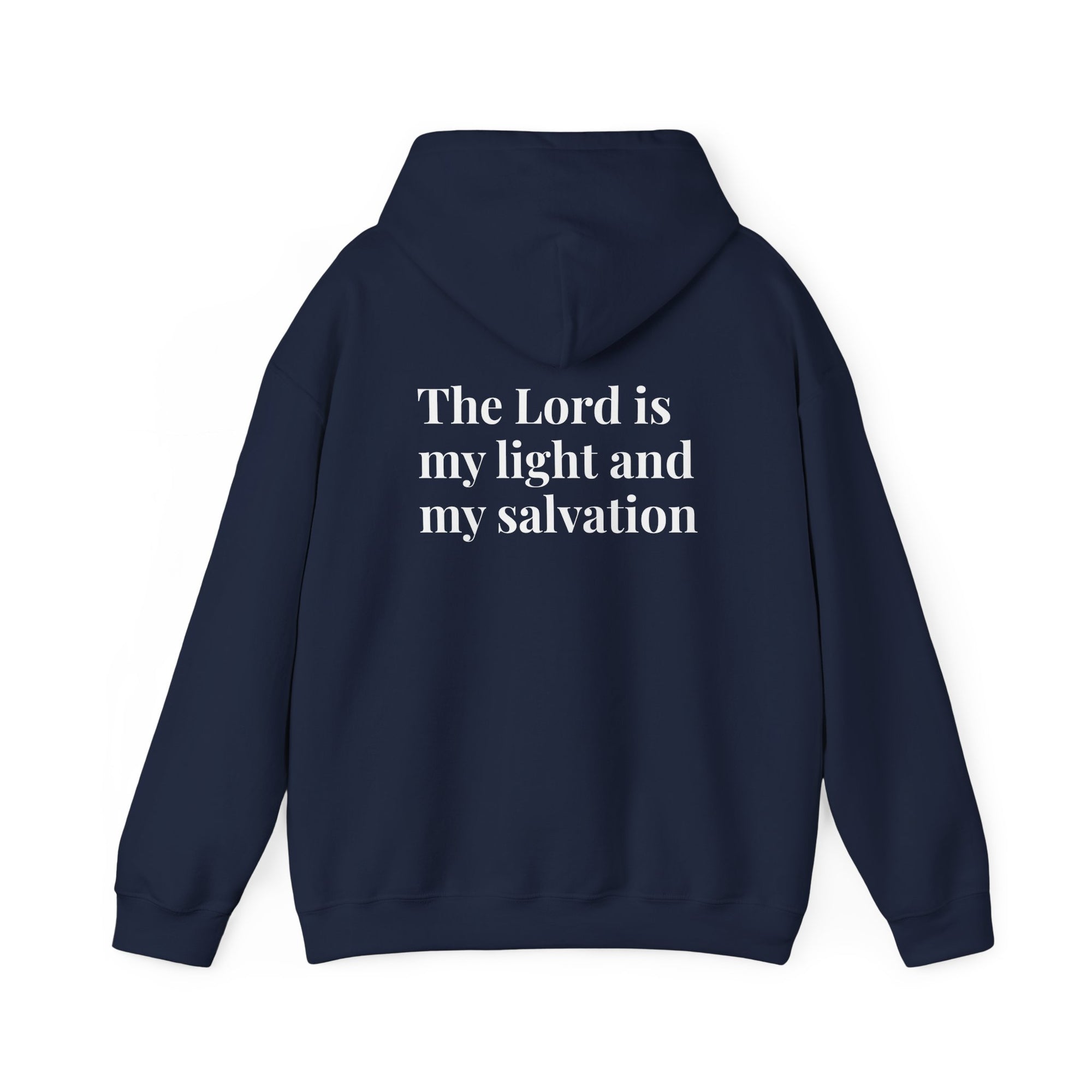 Psalm 27:1 Unisex Hooded Sweatshirt