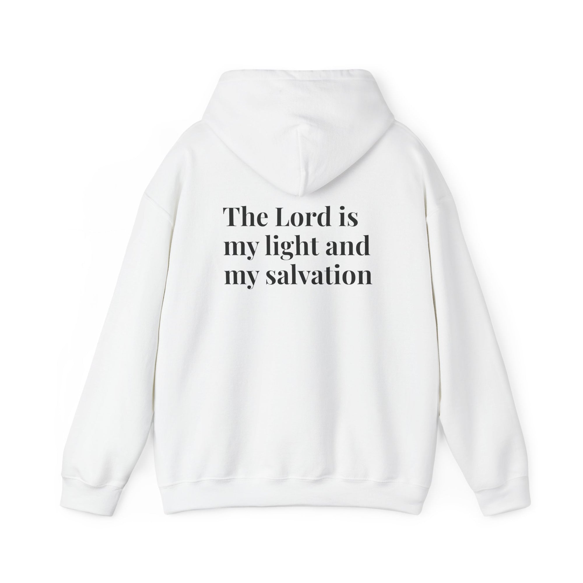 Psalm 27:1 Unisex Hooded Sweatshirt