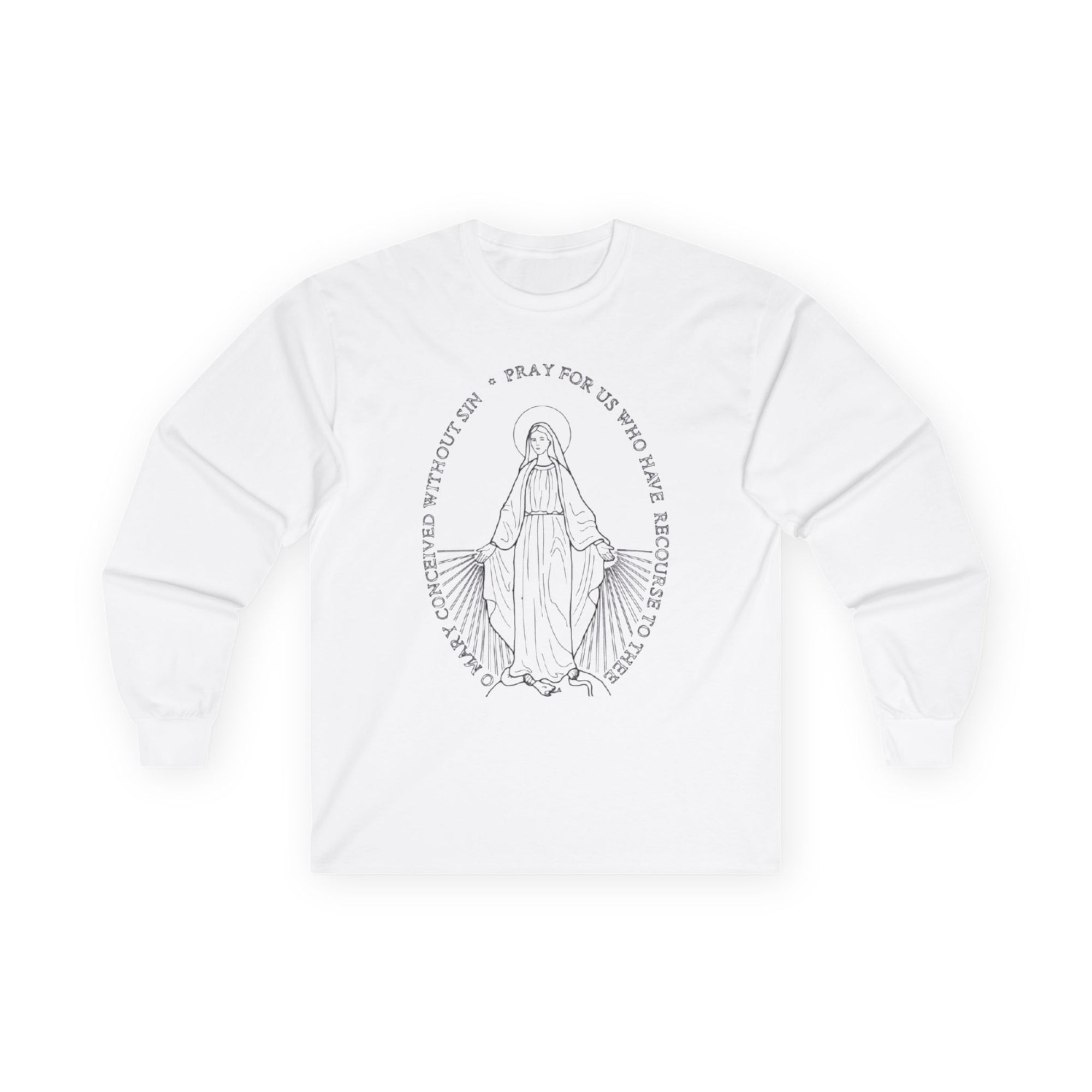 Miraculous Medal - Long Sleeve Tee