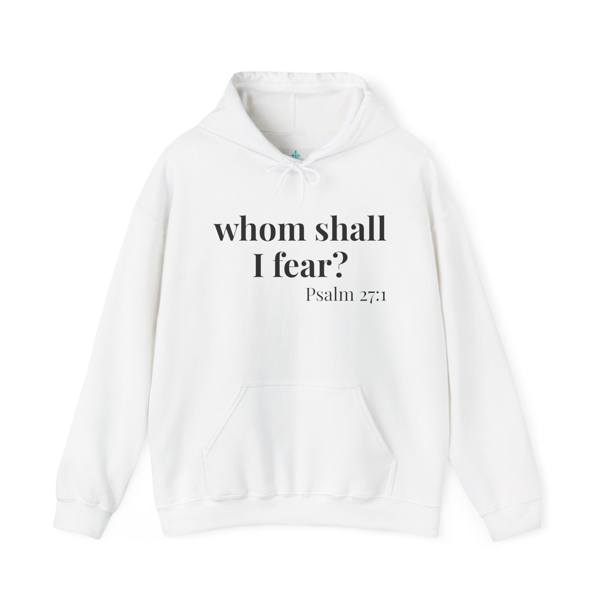 Psalm 27:1 Unisex Hooded Sweatshirt